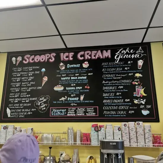 Scoops Ice Cream Lake Geneva, WI Checkle