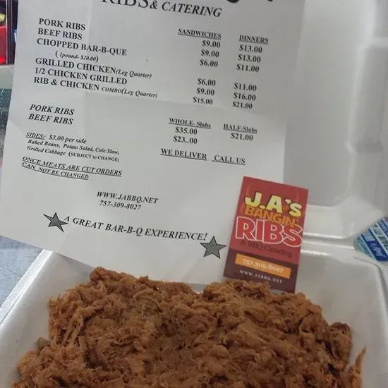 J.A's Bangin' Ribs & BBQ Catering, LLC