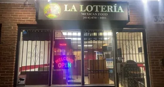 La lotería Mexican food