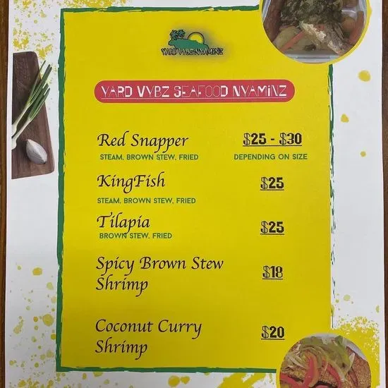 Yard Vybz Nyaminz And Catering Jamaican Restaurant