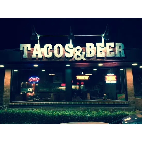 Tacos and beer