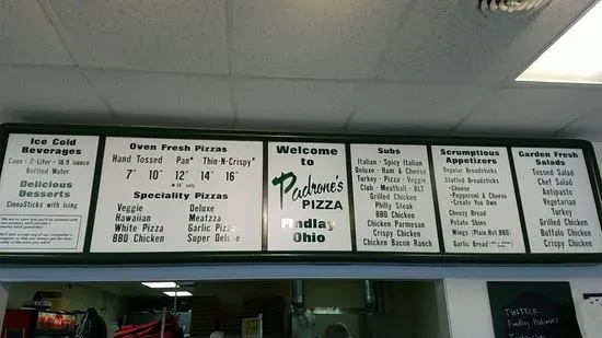 Padrone's Pizza Findlay