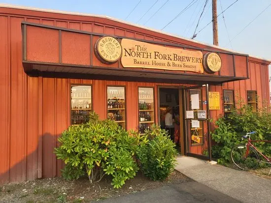 The North Fork Brewery Barrel House & Beer Shrine