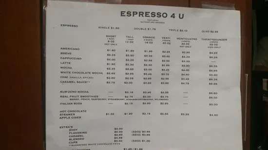 Espresso 4 U