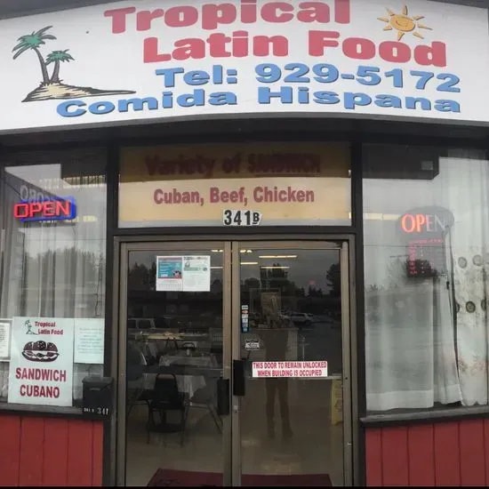 Roscoe's soul food featuring Tropical Latin Food Restaurant