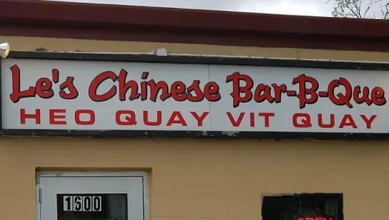 Le's Chinese Bar-B-Que