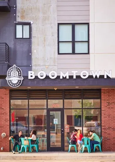 Boom Town Creamery Small Batch Ice Cream Shop