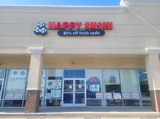 Happy Sushi + Grill (30% off fresh sushi)