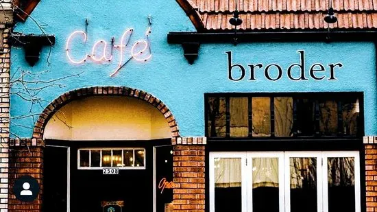Broder Café