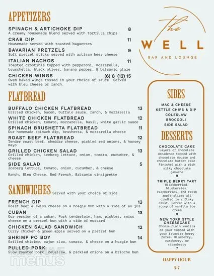 The Well Restaurant and Lounge