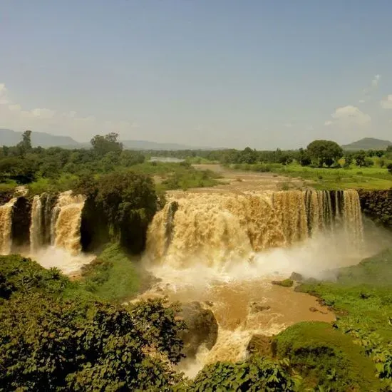 The Blue Nile Falls