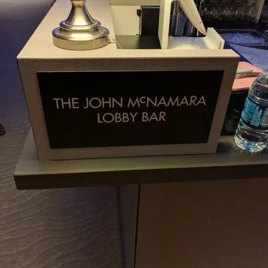 The John McNamara Lobby Bar