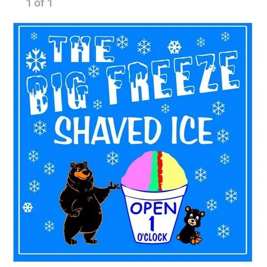 The Big Freeze Shaved Ice