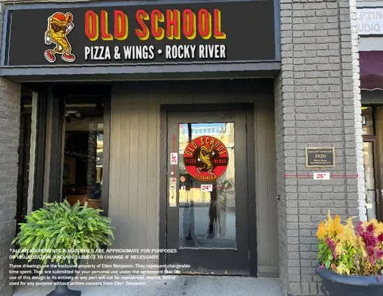 Old School Pizza & Wings by Rocky River
