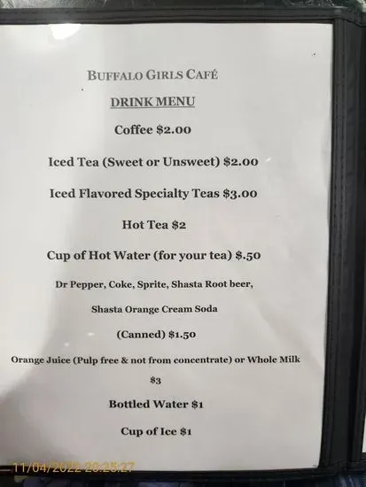 Buffalo Girls Cafe