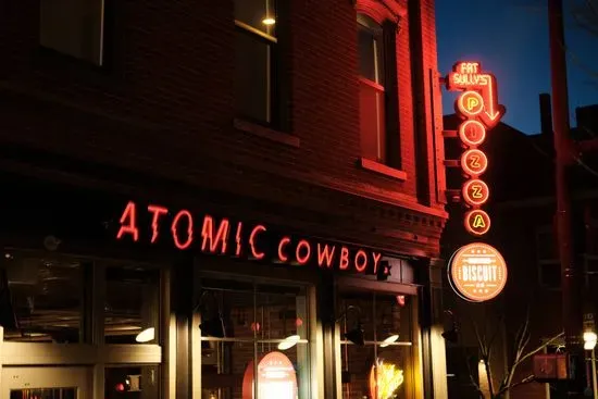 Atomic Cowboy home of Denver Biscuit Co & Fat Sully's NY Pizza
