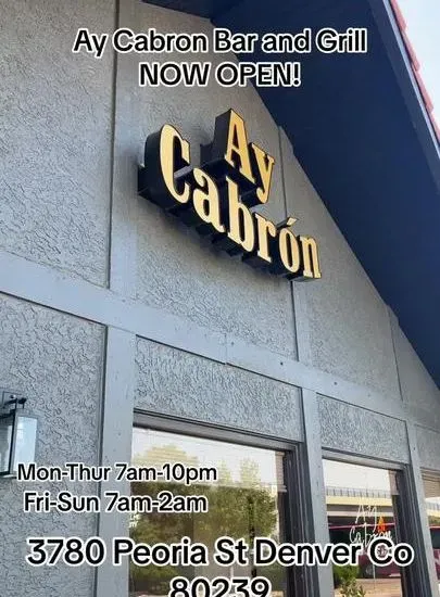 Ay Cabron Bar & Grill