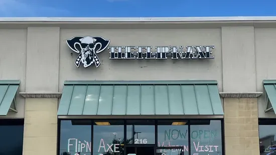 The Flip'N Axe Throwing Venue, Ft. Campbell