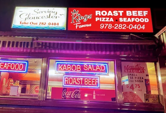 Kings Famous Roast Beef Pizza & Seafood