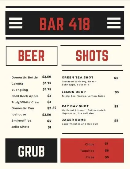 Bar 418