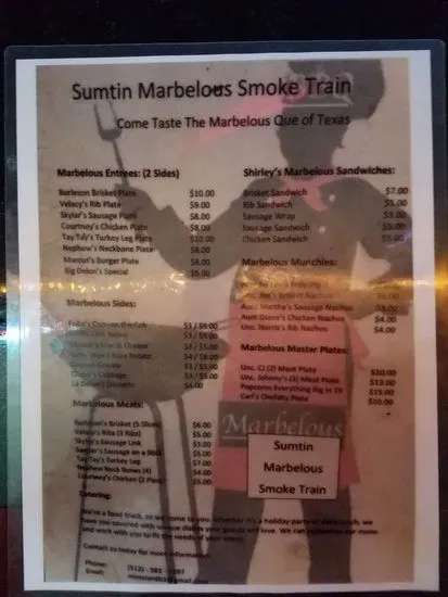 Sumtin Marbelous Smoke Train