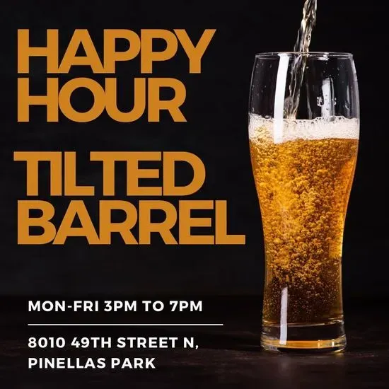 Tilted Barrel Bar