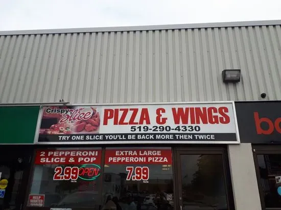 Crispy Slice Pizza &Wings