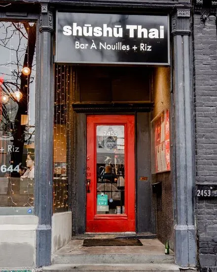 Shushu Thai Bar À Nouille + Riz
