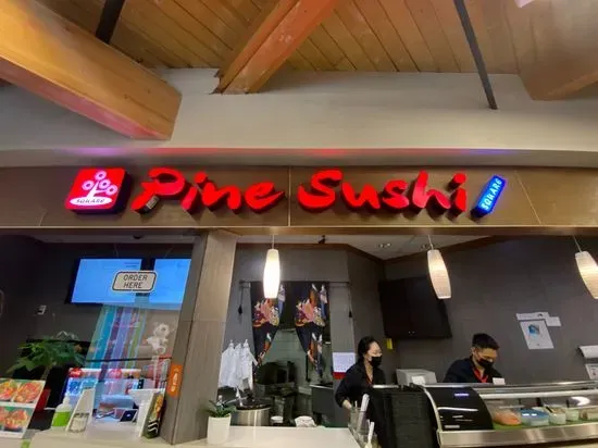 Pine sushi square