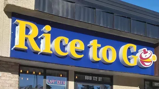 Rice To Go Chinese Restaurant