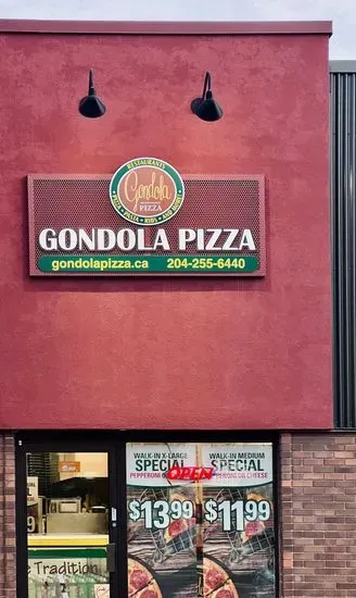 Gondola Pizza NORTH ST. VITAL, Windsor Park, St.Boniface, Southdale, SouthLand Park