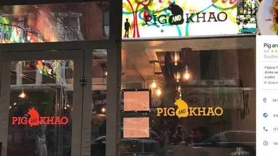 Pig and Khao