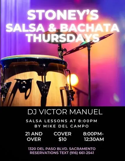 Salsa and Bachata Dancing at Stoney's