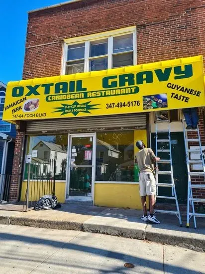 Oxtail gravy restaurant