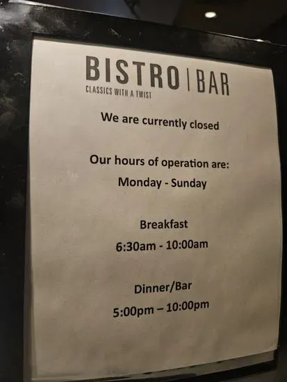 The Bistro - Eat. Drink. Connect.®