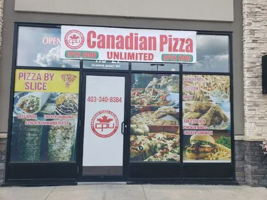 Canadian Pizza Unlimited and Sharwama Red Deer(clearview)