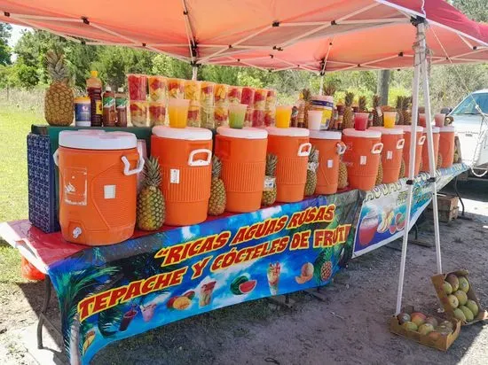 Fresh fruit and Water