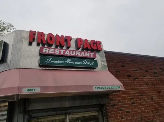 Front Page Restaurant