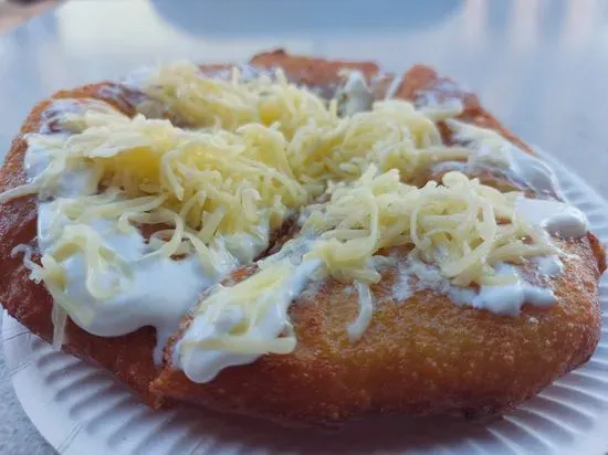 Langos (Hungarian Food) - Huddersfield Open Market