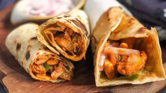 Chutney Kathi Wraps