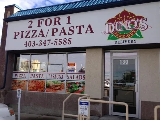 Dino's 2 for 1 Pizza & Pasta