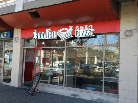 Canadian 2 For 1 Pizza