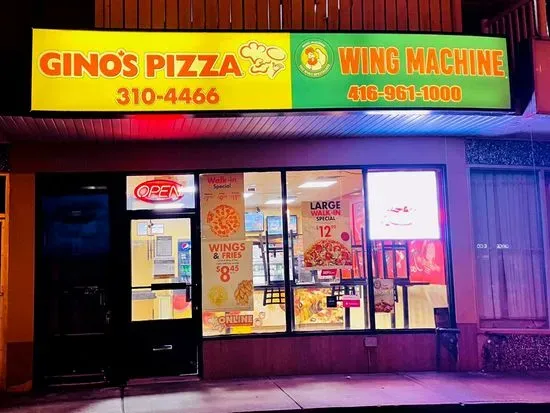 Gino's Pizza And Wing Machine