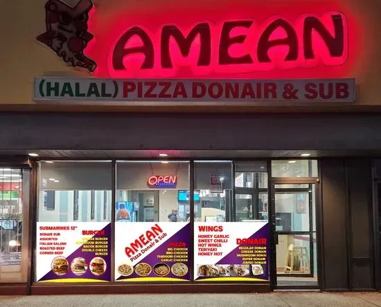 Amean pizza donair and sub