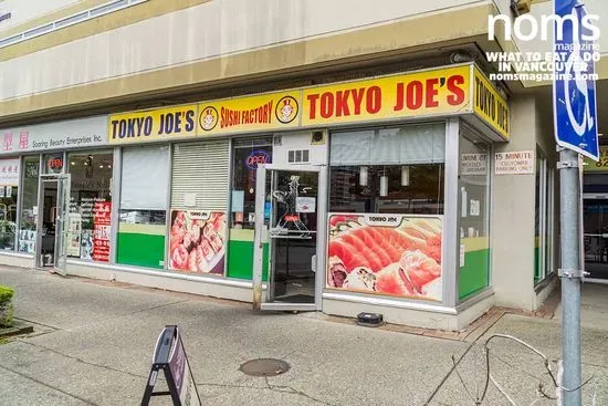 Tokyo Joe's sushi