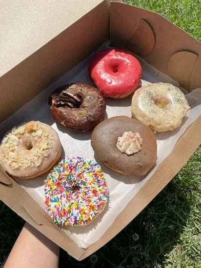 bloomer's donut trailer is available for you to rent