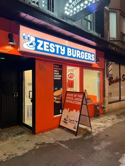 Zesty burgers