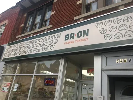 Ba-on Filipino takeout