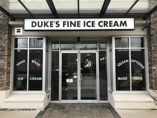 Duke's Fine Ice Cream