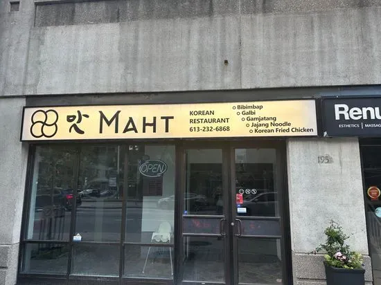 Maht Korean restaurant